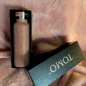 tomo- hydro flash flask, pink gold